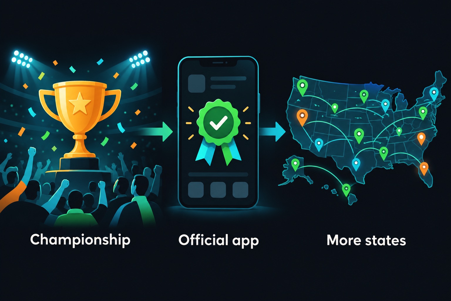How FlagStat got its first users: beta test at a state championship, become the official playoff app, then spread to coaches in more states